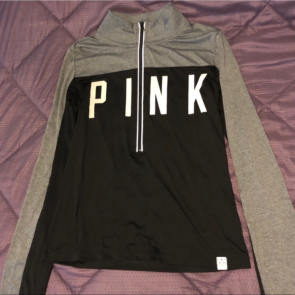 PINK zip up workout jacket
